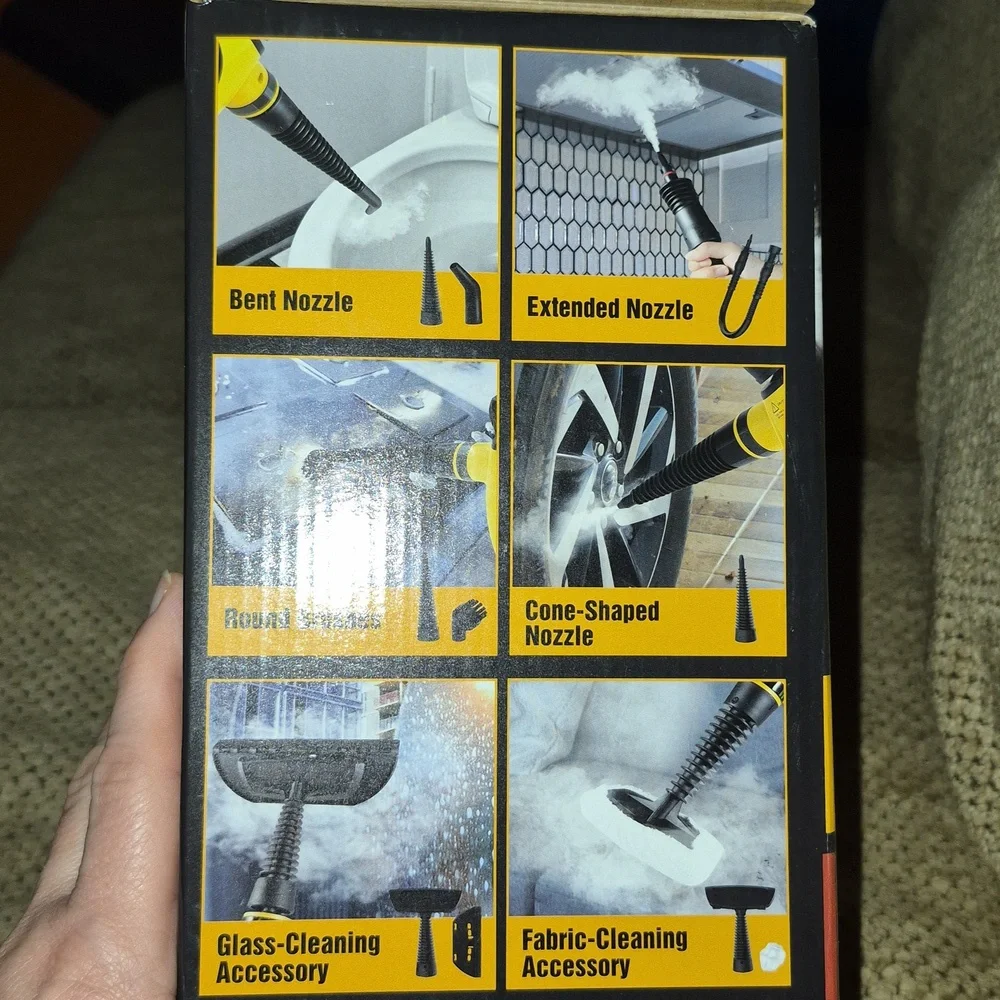 Steam Cleaner - 12-Piece Accessory Set - Picture 3 of 5